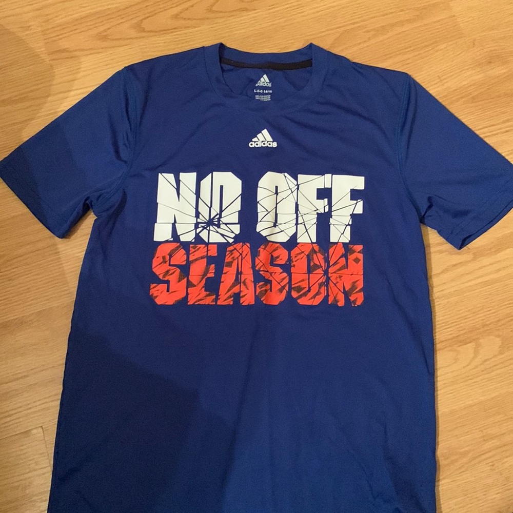 Boys adidas T-shirt size large